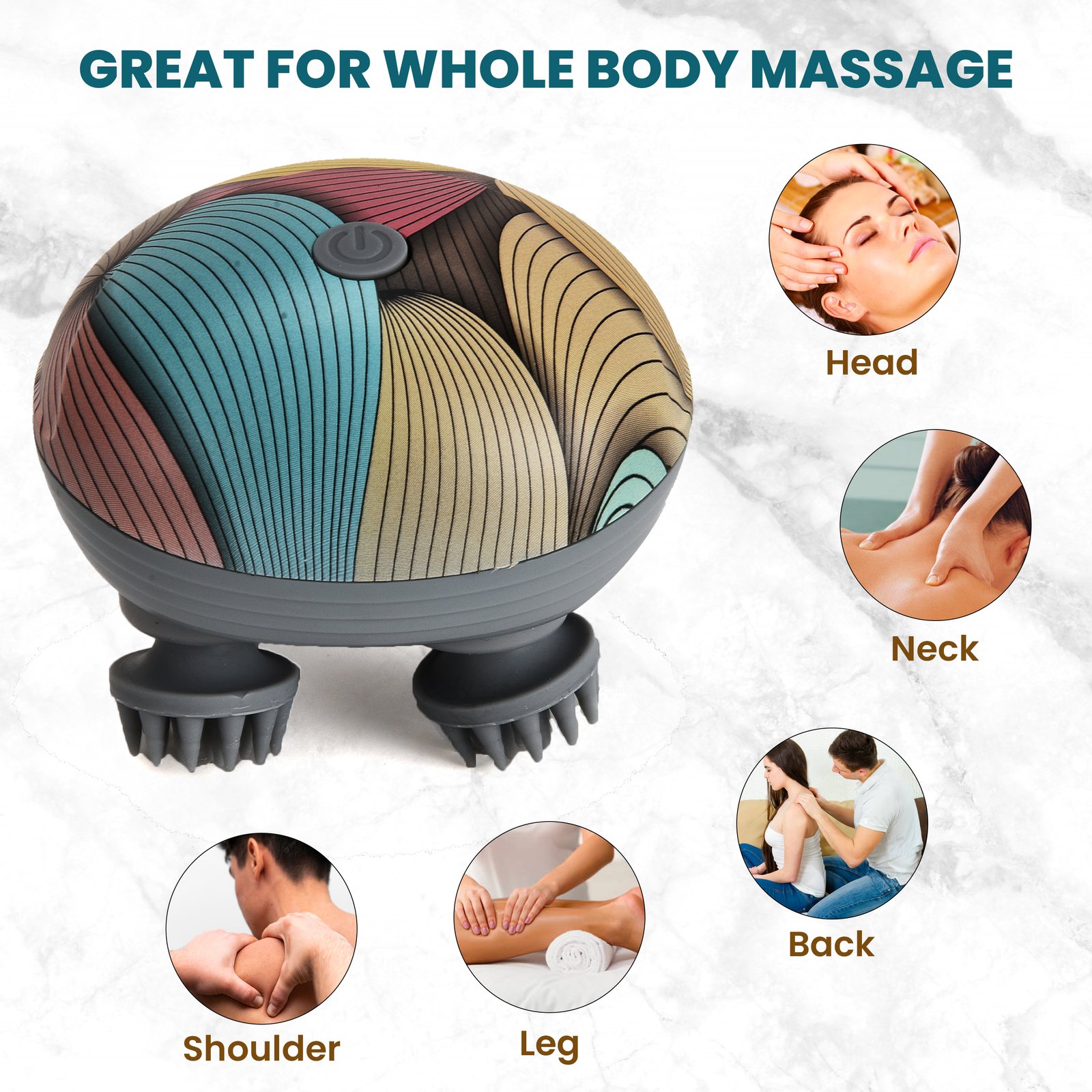 Cordless Hair Scalp Massager