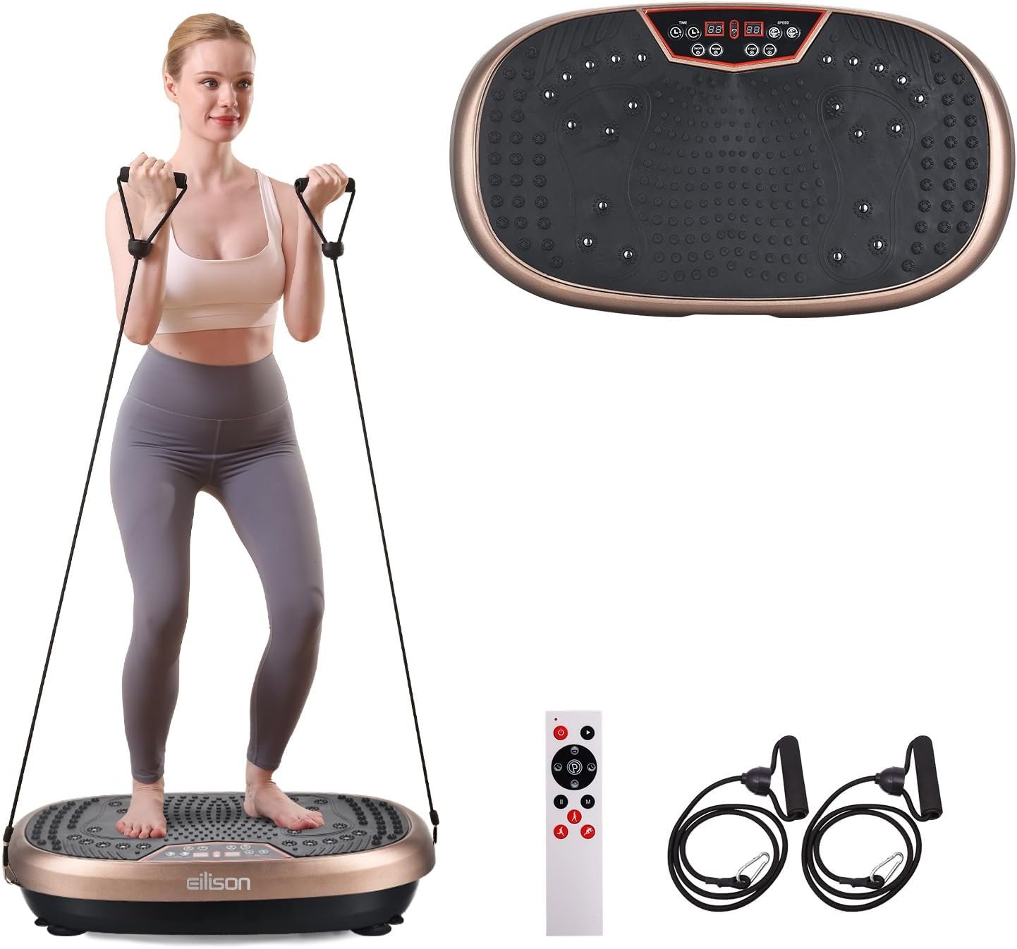 Fitpro Vibration Plate Exercise Machine 