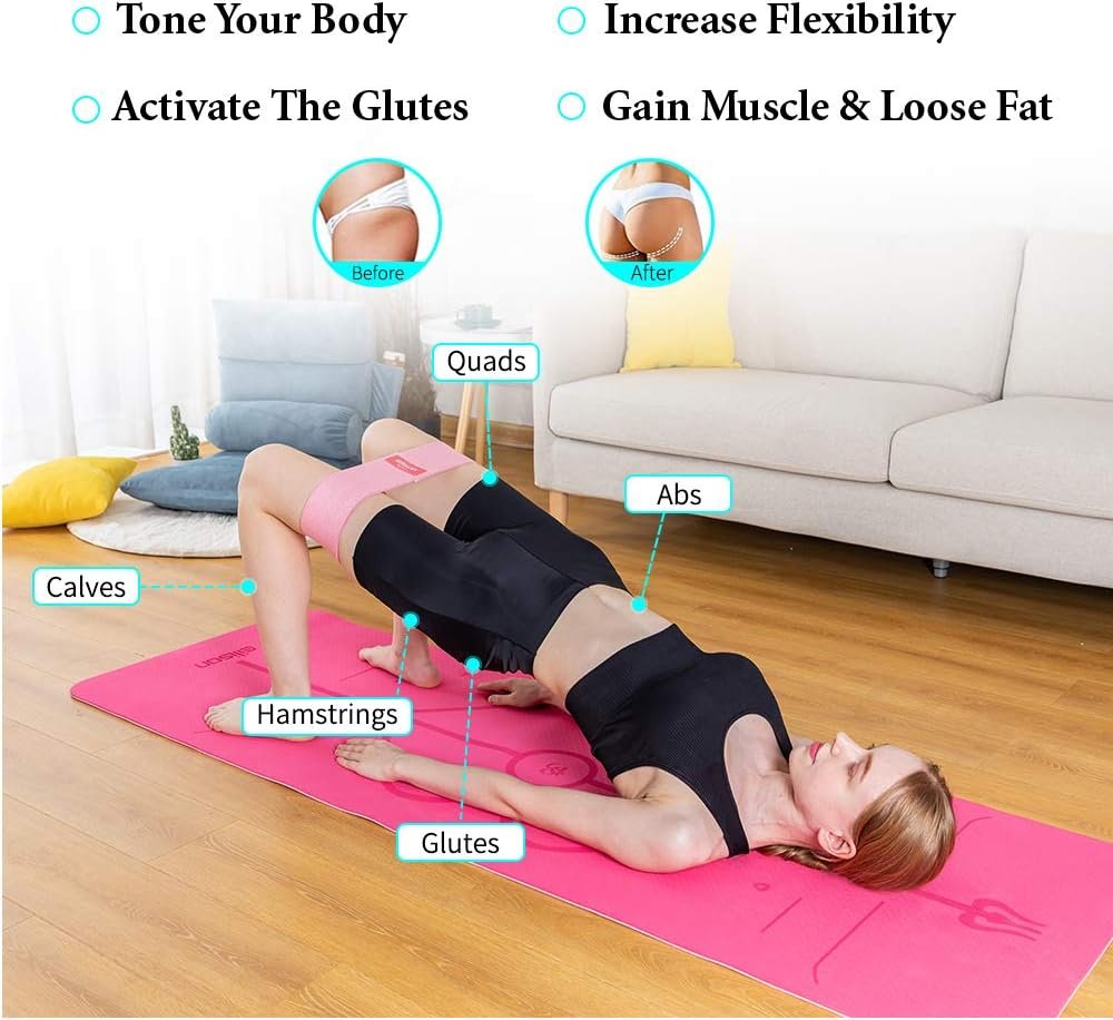 EILISON GLAMFIT Booty Resistance Bands for Women