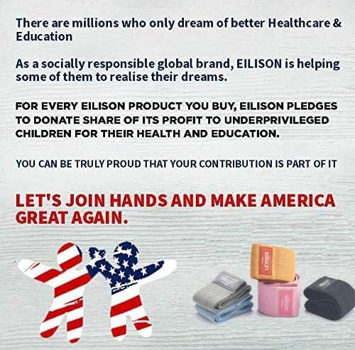 EILISON GLAMFIT Booty Resistance Bands for Women