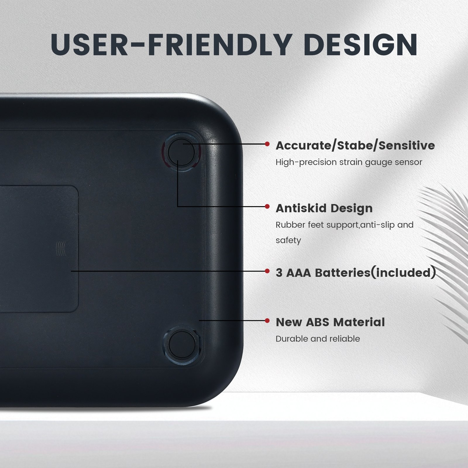 EILISON Smart Kitchen Food Scale with Bluetooth App, High-Precision Digital Food Scale